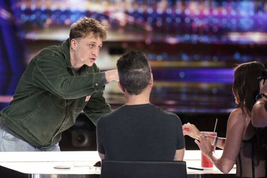 Kameron Marshall of Pickering at his America's Got Talent audition.