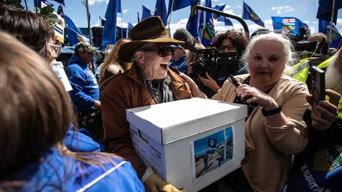 Petition urging Alberta separation vote successful with 223K verified signatures