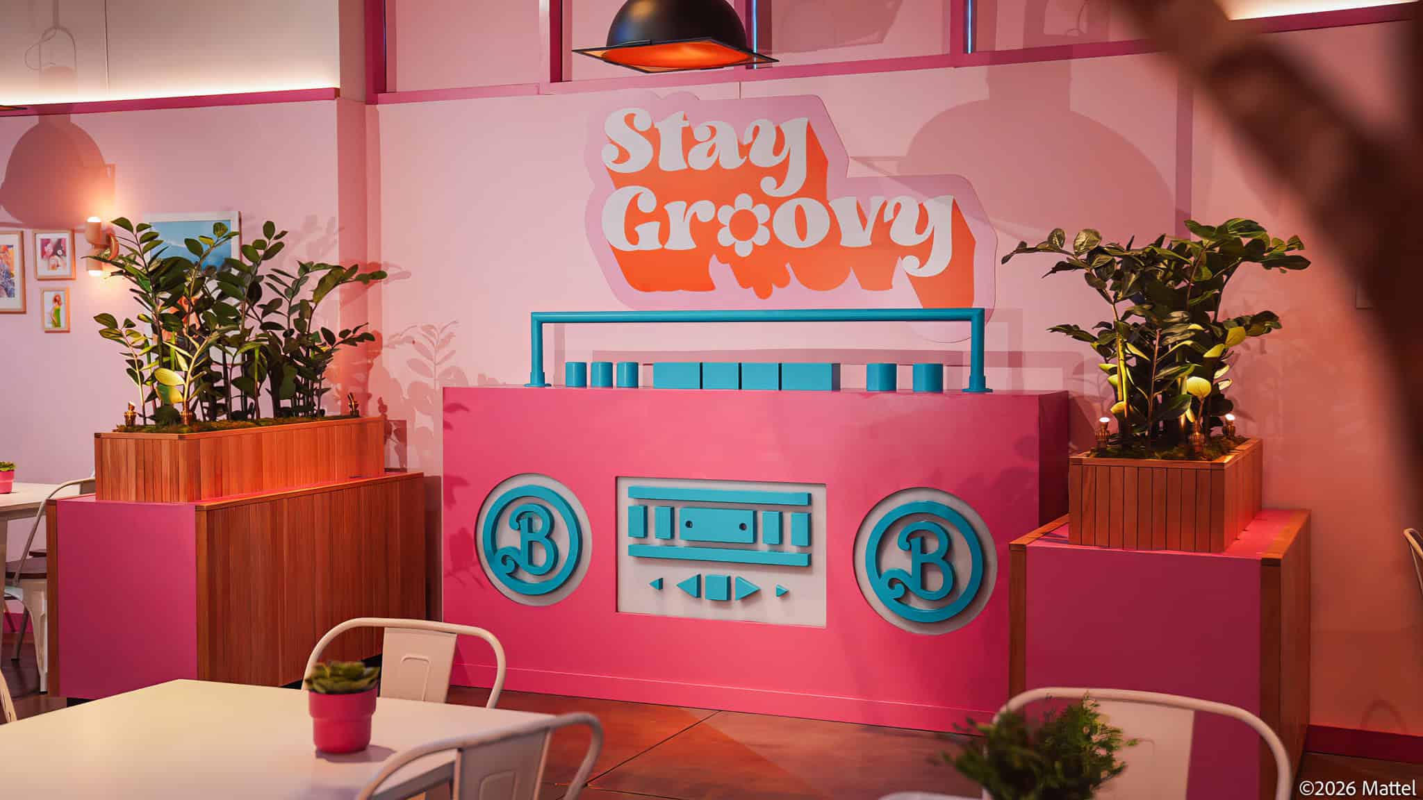 barbie roller rink cafe toronto